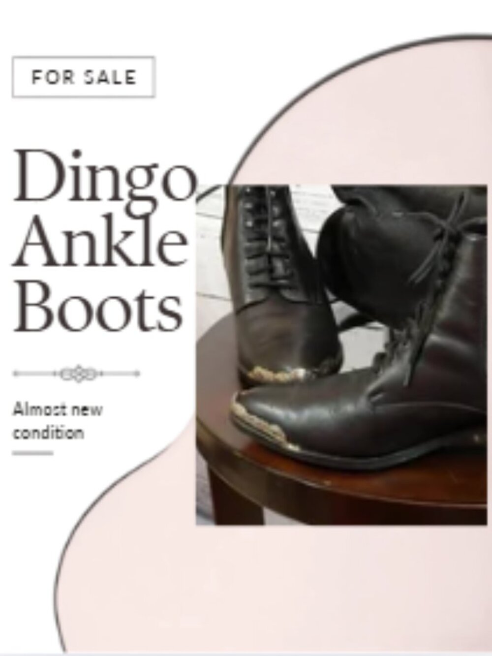 Dingo Ankel Booties Made in Mexico